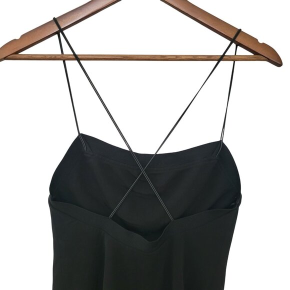 Alexander Wang Strappy Camisole Top Womens Size 0 Black Minimalist Classy - Picture 5 of 7